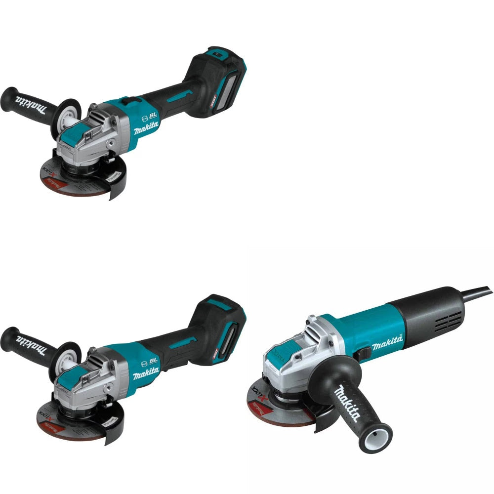 Makita GAG11Z Angle Grinder Kit W/ GAG13Z Grinder and FREE GA4570