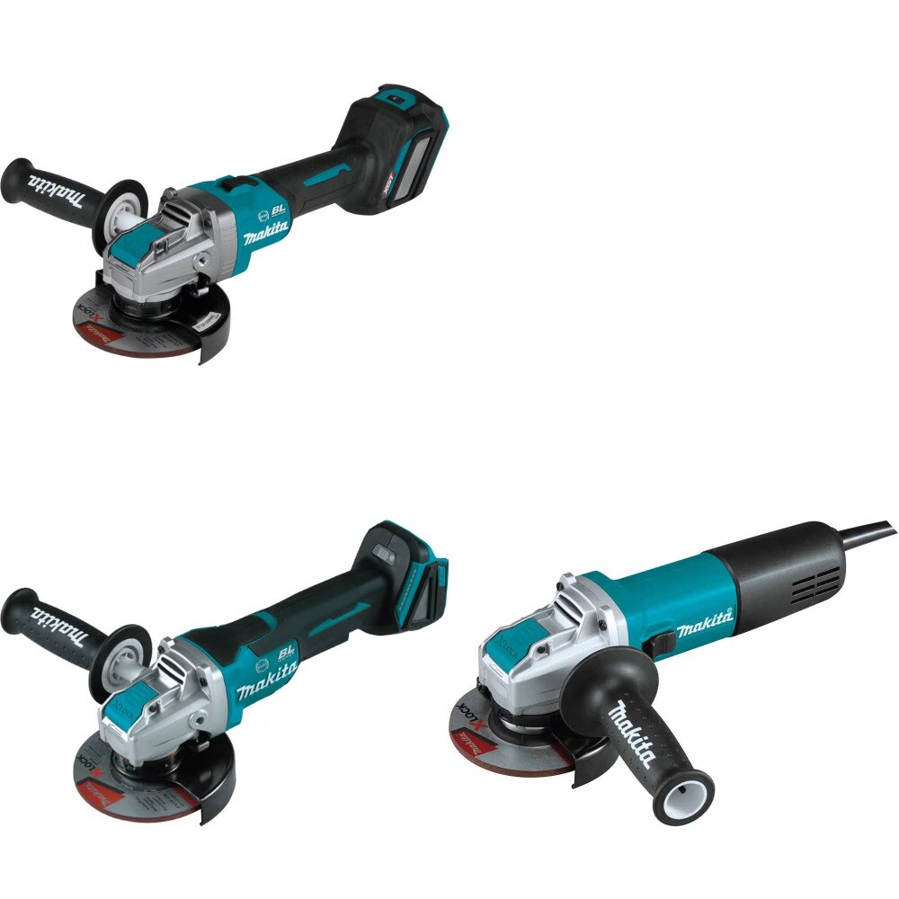 Makita GAG11Z X-LOCK Angle Grinder Kit W/ XAG26Z and FREE GA4570