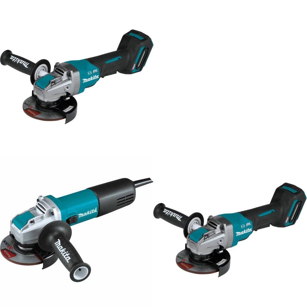 Makita GAG13Z Angle Grinder, 2 Pack Kit W/ FREE GA4570 Angle Grinder