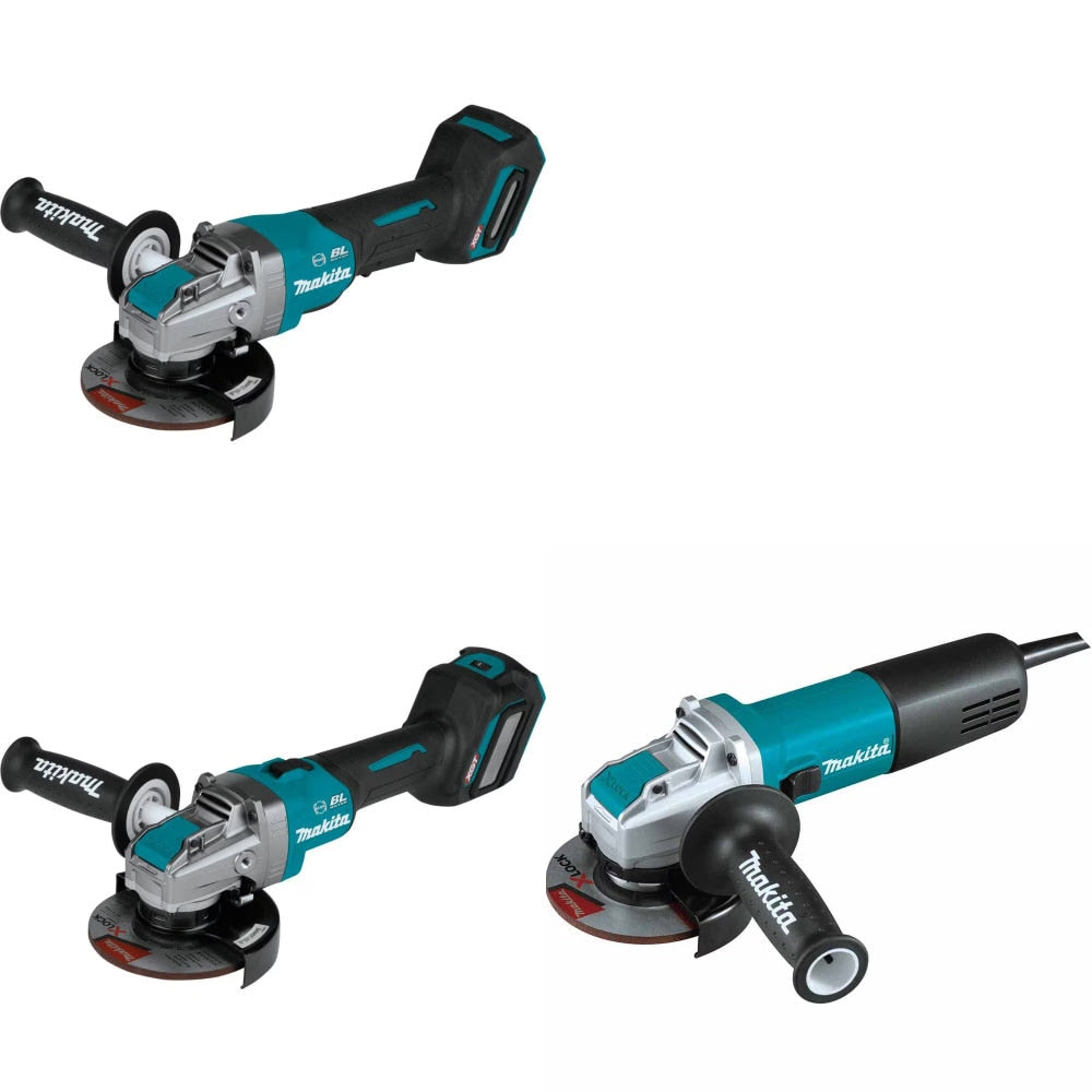 Makita GAG13Z Angle Grinder Kit W/ GAG11Z Grinder and FREE GA4570 Grinder