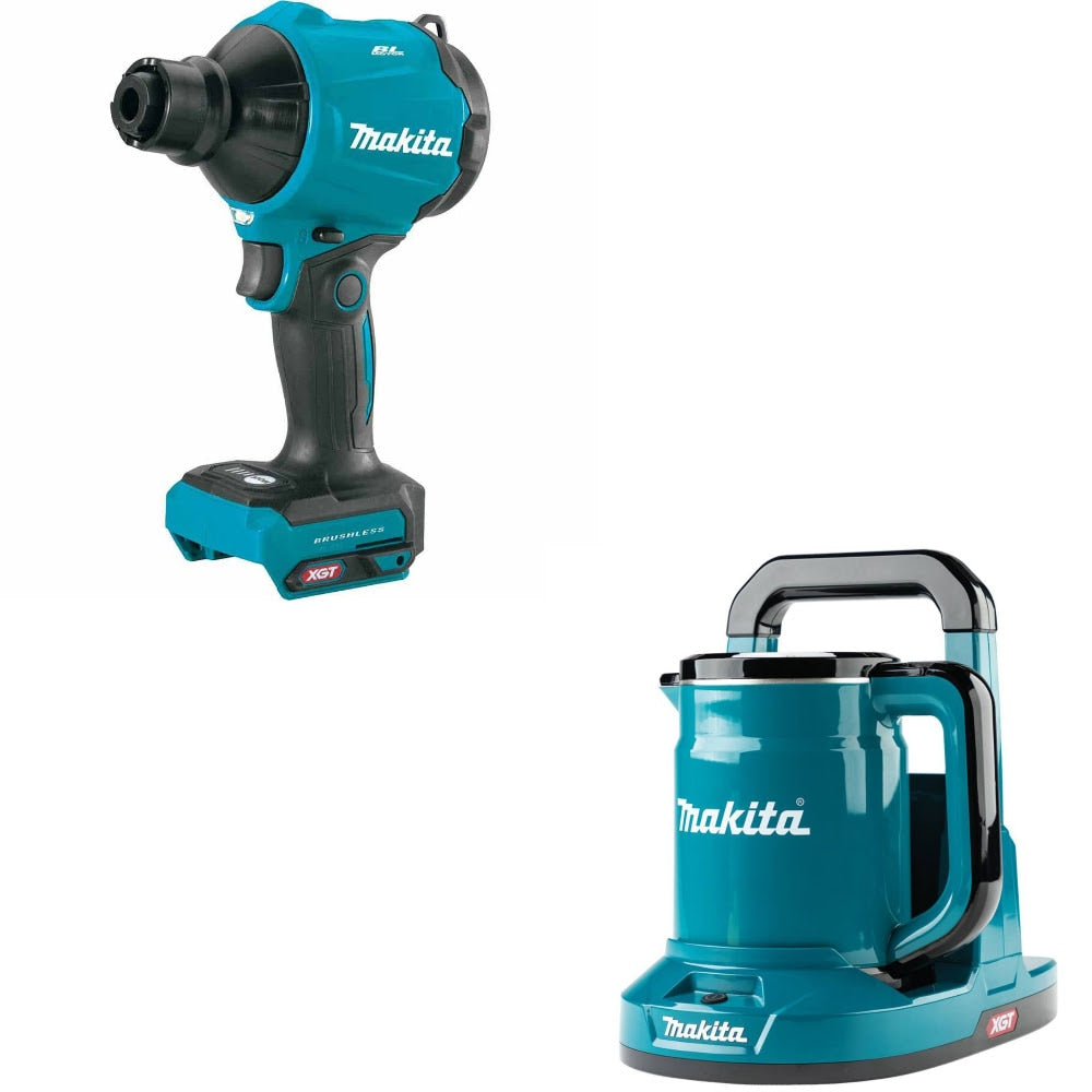 Makita GSA01Z Dust Blower Kit W/ FREE GTK01Z Hot Water Kettle