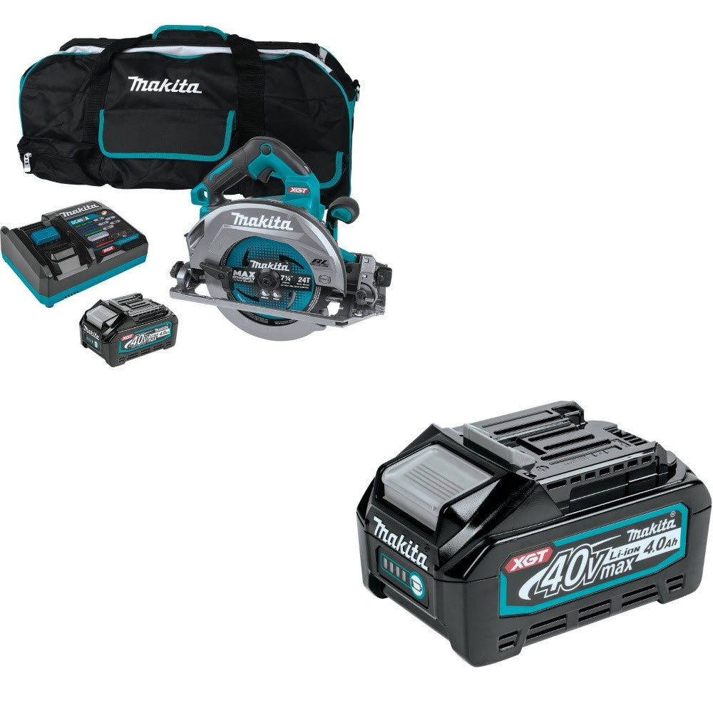 Makita GSH02M1 Circular Saw Kit W/ FREE BL4040 4.0Ah Battery