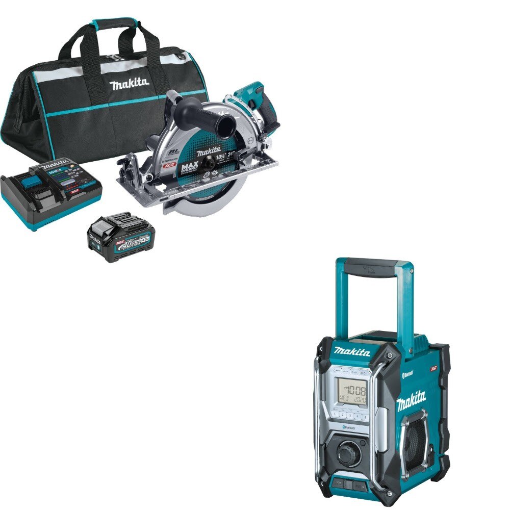 Makita GSR02M1 Rear Handle Saw Kit W/ FREE GRM02 Job Site Radio