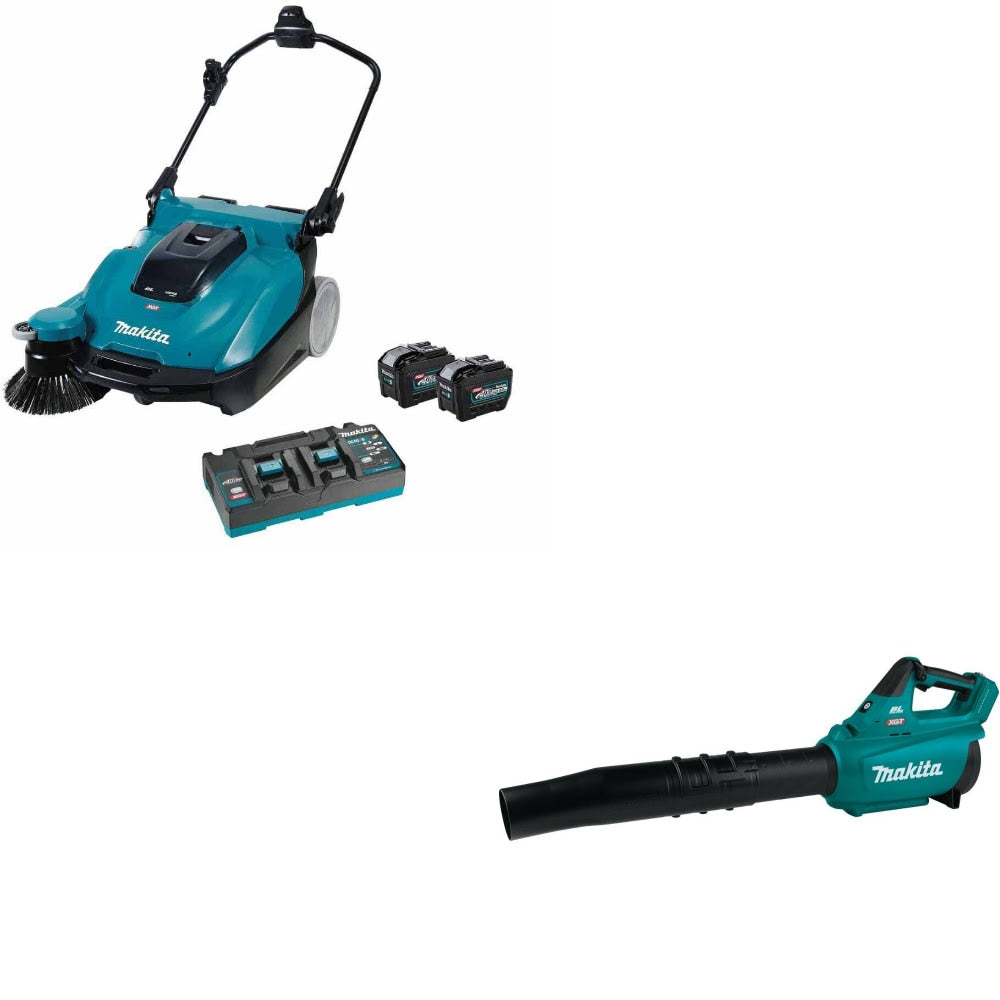 Makita GSV01PL 40V Vacuum Sweeper Kit W/ FREE GBU01Z 40V Blower