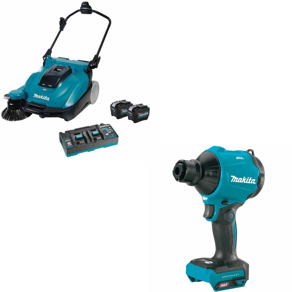 Makita GSV01PL Vacuum Sweeper Kit W/ FREE GSA01Z Dust Blower