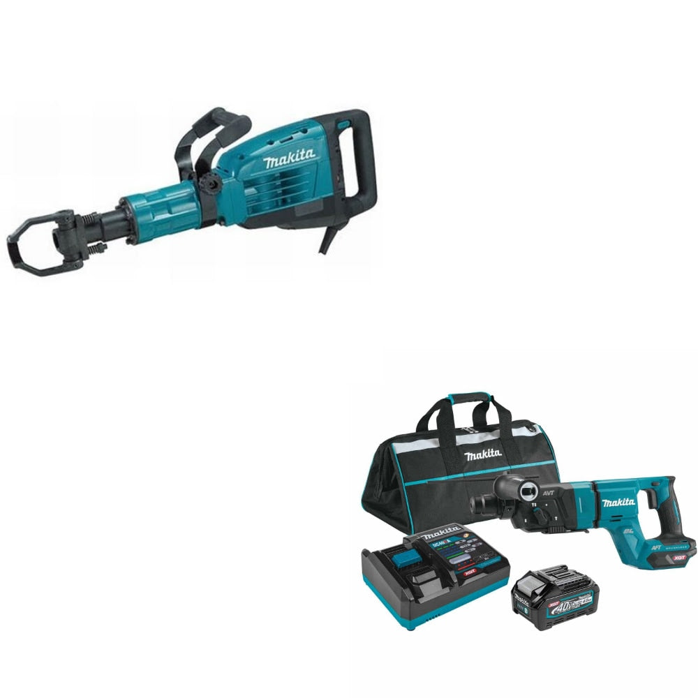 Makita HM1307CB Demolition Hammer Kit W/ FREE GRH07M1 Rotary Hammer Kit