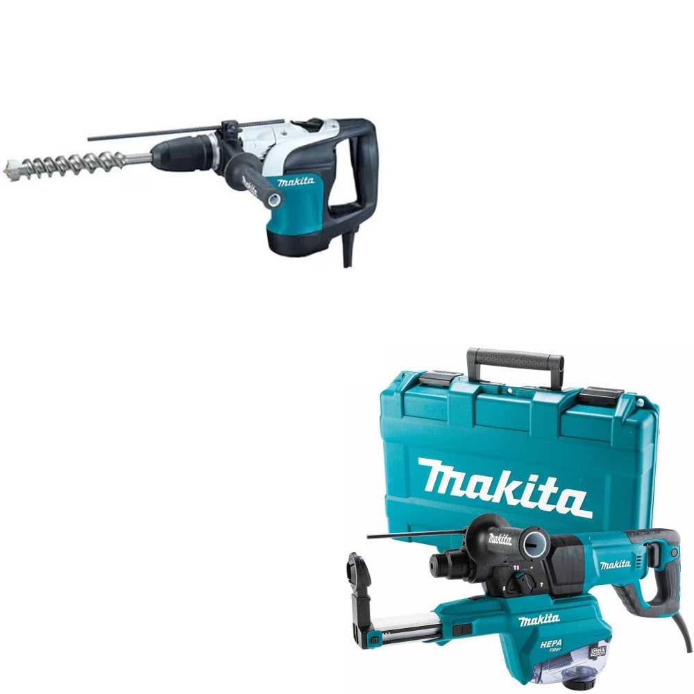 Makita HR4002 Rotary Hammer Kit W/ FREE HR2663 Rotary Hammer