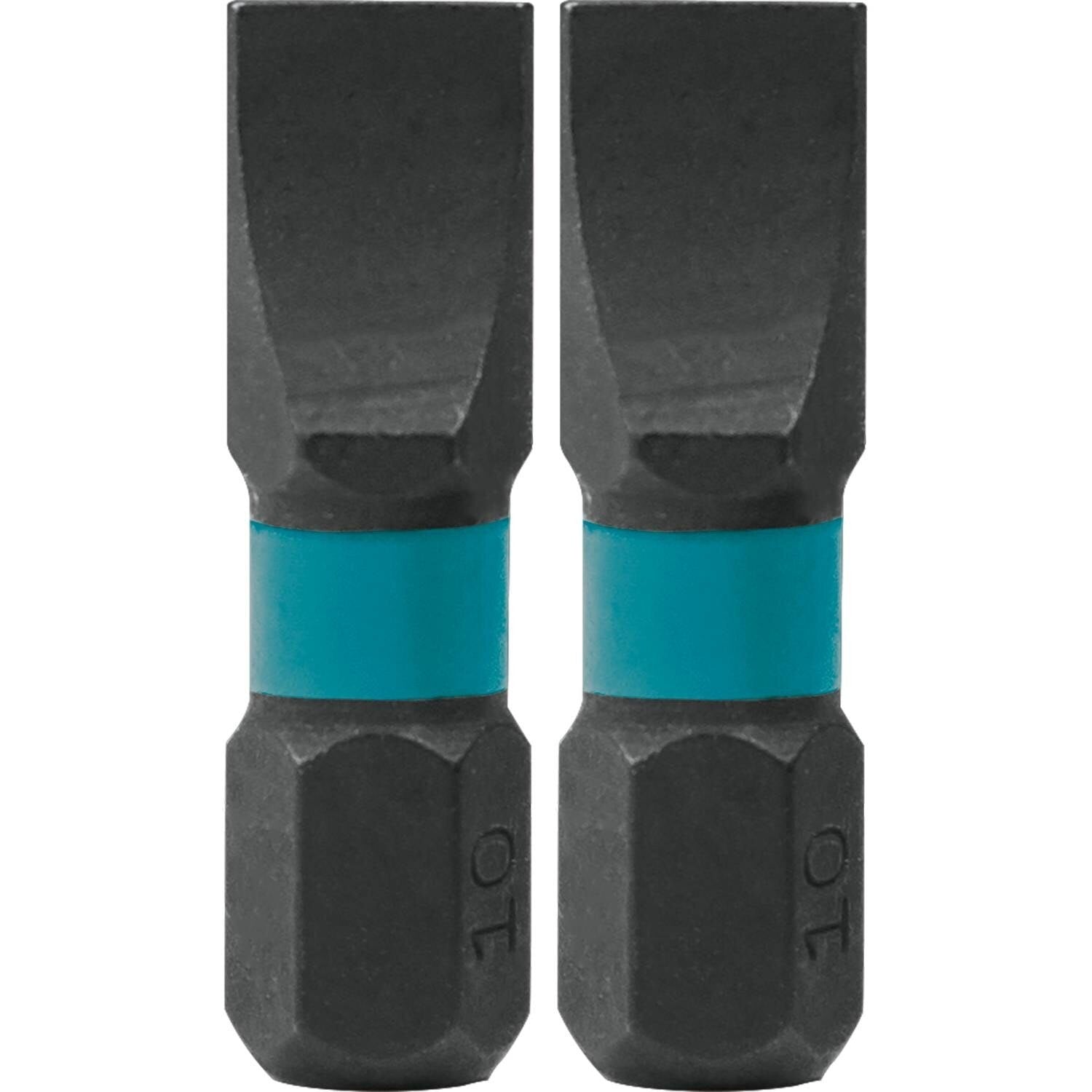 Makita A-96637 ImpactX #10 Slotted 1" Insert Bit, 2/pk