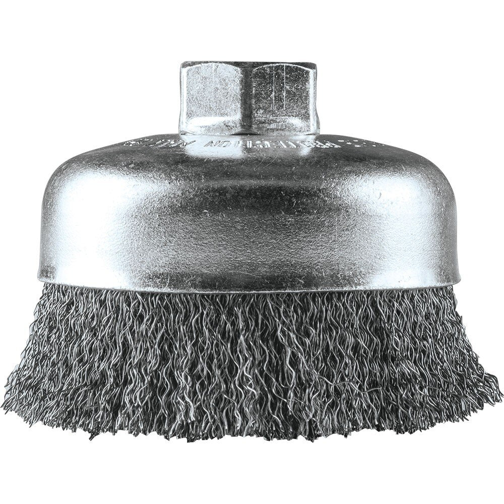Makita A-98407 4" Crimped Wire Cup Brush, 5/8"-11 - 2