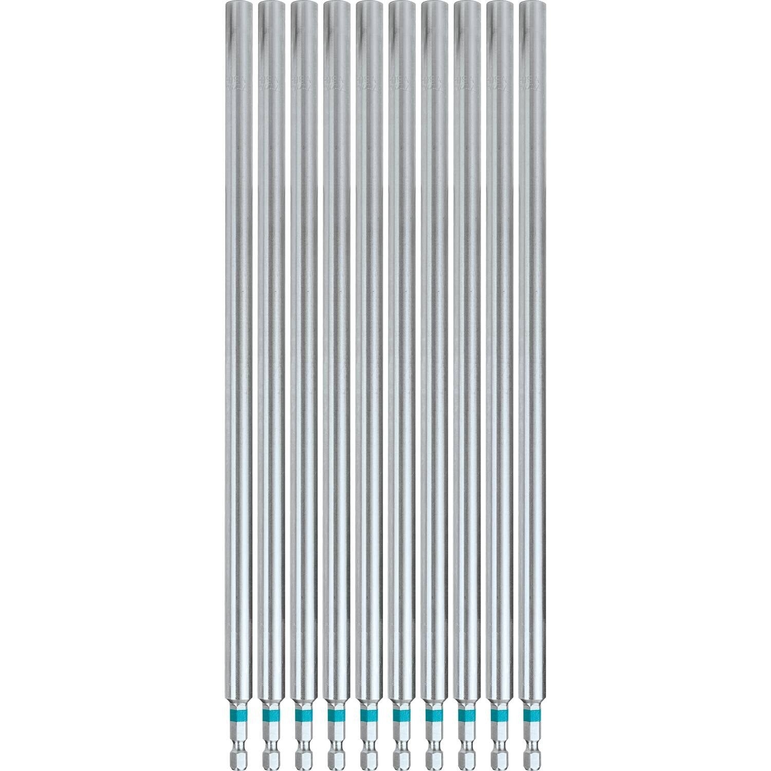 Makita A-99334 ImpactX 12" One Piece Magnetic Insert Bit Holder, 10/pk,Bulk