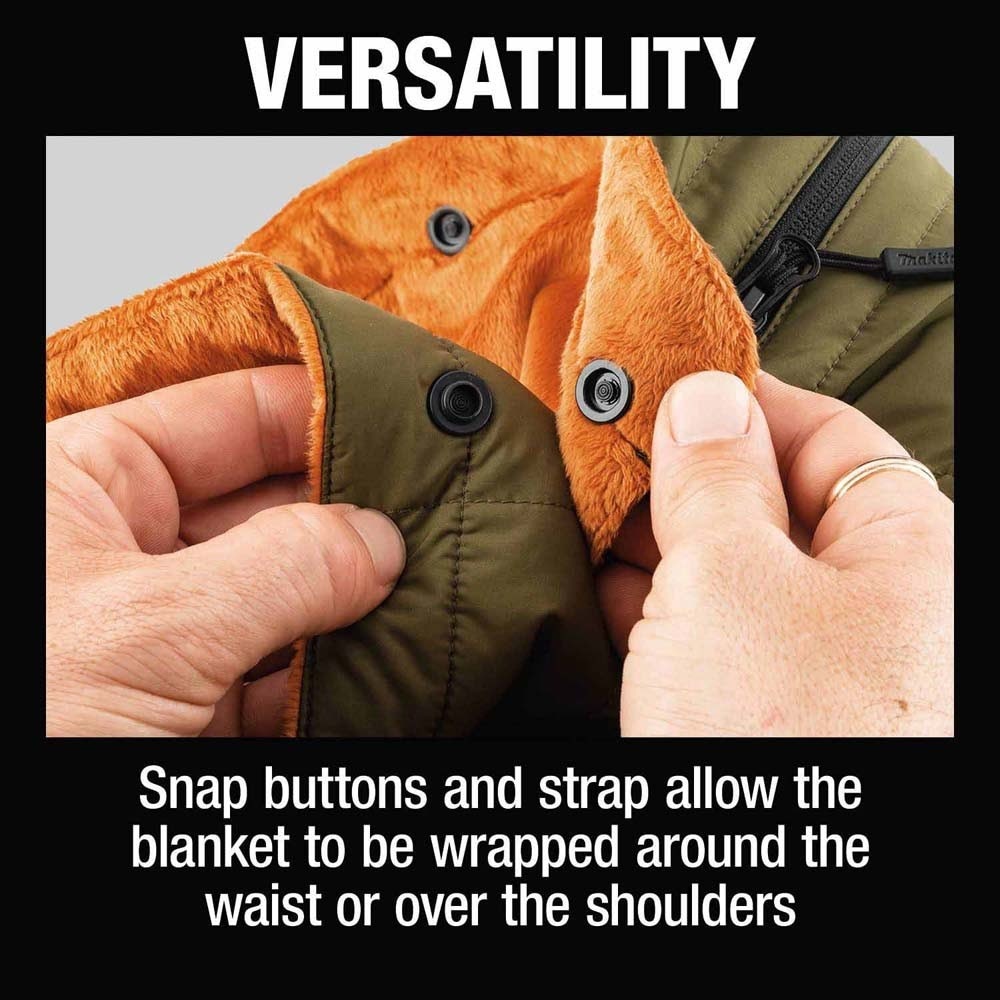 Makita ADCB200B Outdoor Adventure 18V LXT Heated Blanket, Blanket Only - 14