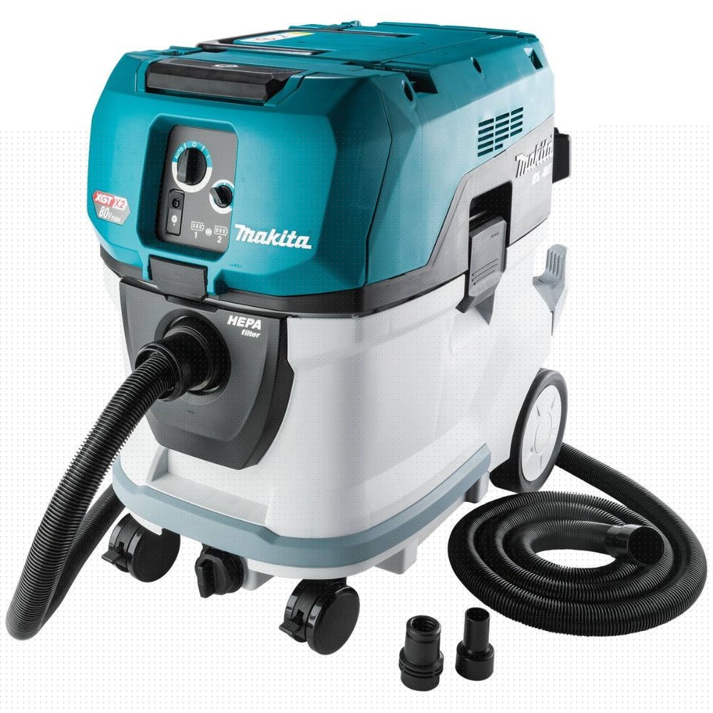 Makita GCV07PMU 80V max (40V max X2) XGT 10Gal HEPA Vacuum Kit Wet & Dry w/ AWS, (4.0Ah) - 3