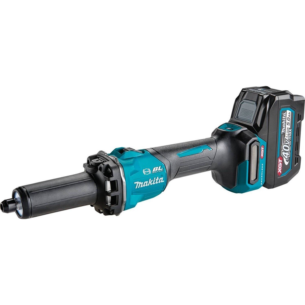 Makita GDG01Z 40V max XGT Cordless 1/4" Slide Switch Die Grinder Variable Speed with Electric Brake Tool Only - 2