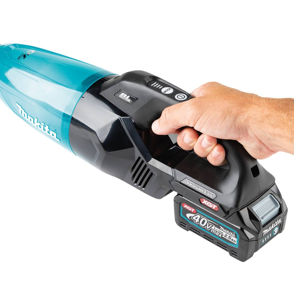 Makita GLC01SD1 40V Max XGT Brushless Cordless 4-Speed HEPA Compact Stick Vacuum Kit (2.5Ah Battery) - 4