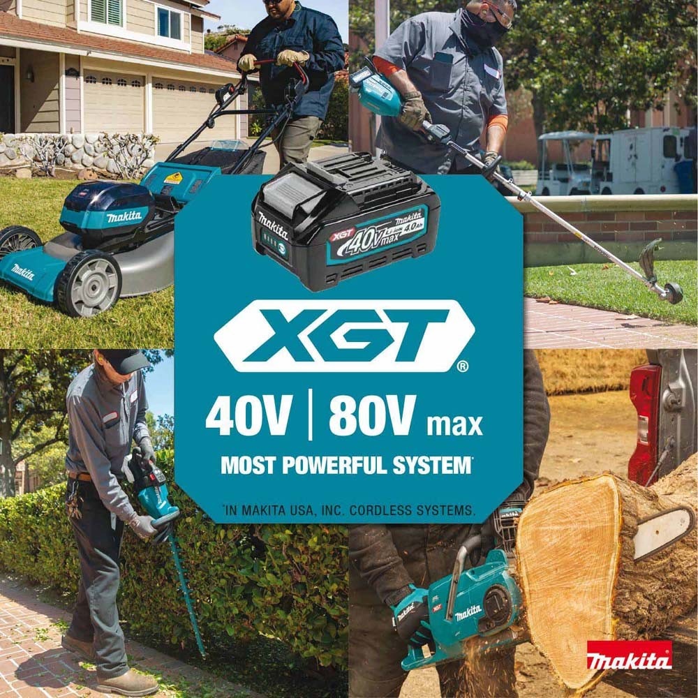 Makita GNU01M1 40V max XGT Brushless Cordless 24" Articulating Pole Hedge Trimmer Kit (4.0Ah) - 25