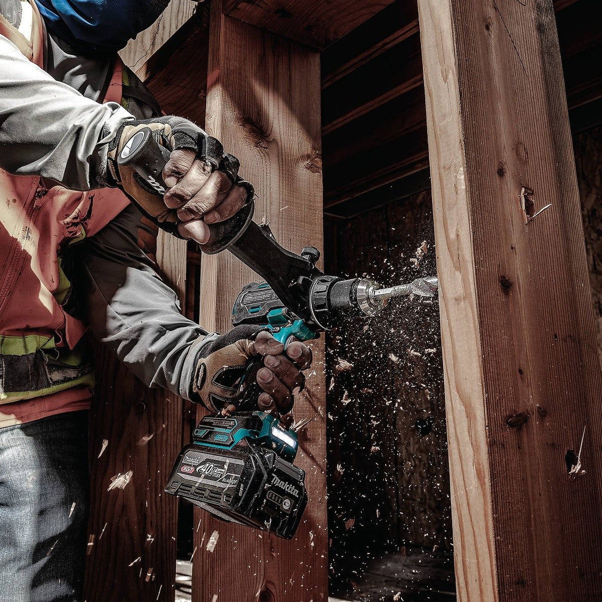 Makita GPH03SU1 40V max XGT Brushless Cordless 3-Speed 1/2" Hammer Driver-Drill Kit (4.0Ah Battery) - 17