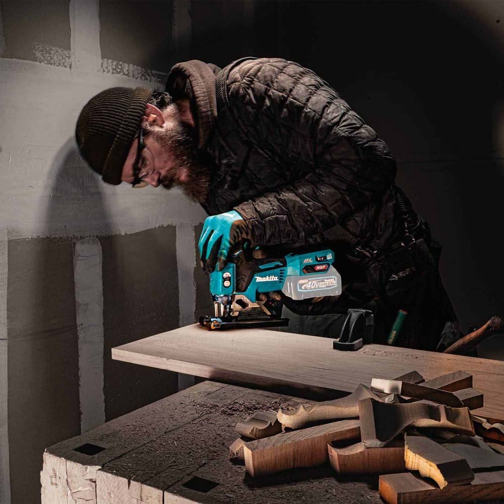 Makita GVJ01Z 40V Max XGT Brushless Cordless Barrel Grip Jig Saw (Tool Only) - 12