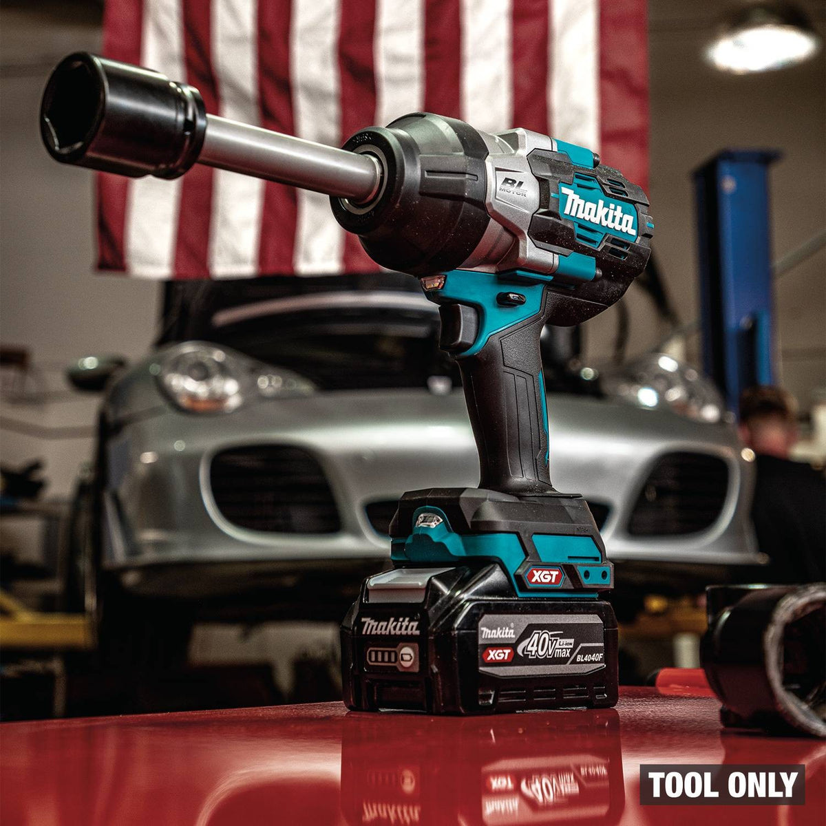 Makita GWT11Z 40V Max XGT Brushless Cordless 3/4" Sq. Drive Extended Anvil Impact Wrench Tool Only - 19