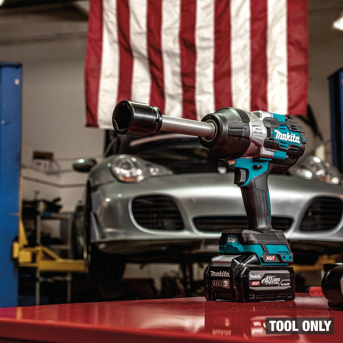 Makita GWT11Z 40V Max XGT Brushless Cordless 3/4" Sq. Drive Extended Anvil Impact Wrench Tool Only - 20