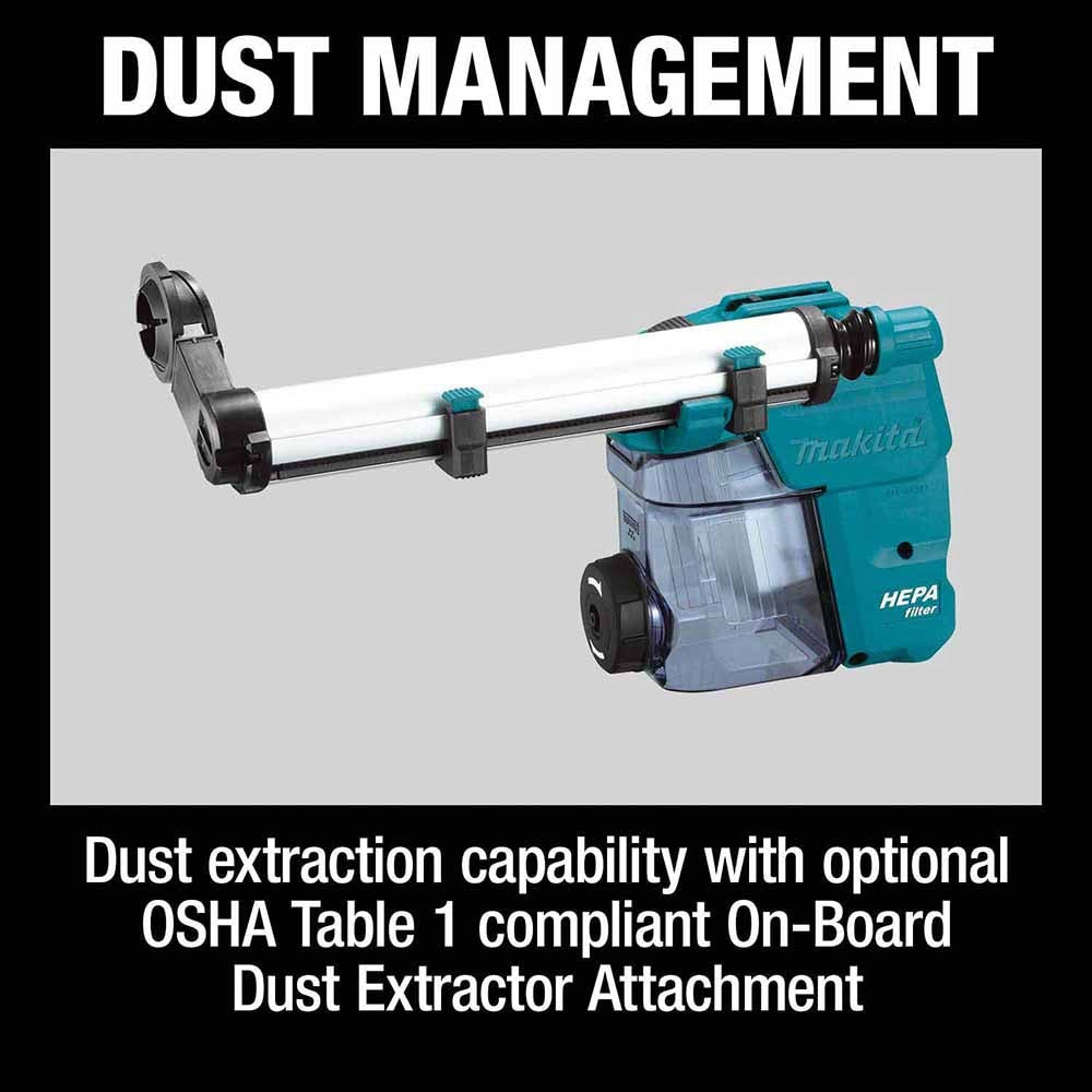 Makita HR3011FCK 1-3/16'' AVT® Rotary Hammer, accepts SDS-PLUS bits (L-Shape) - 5