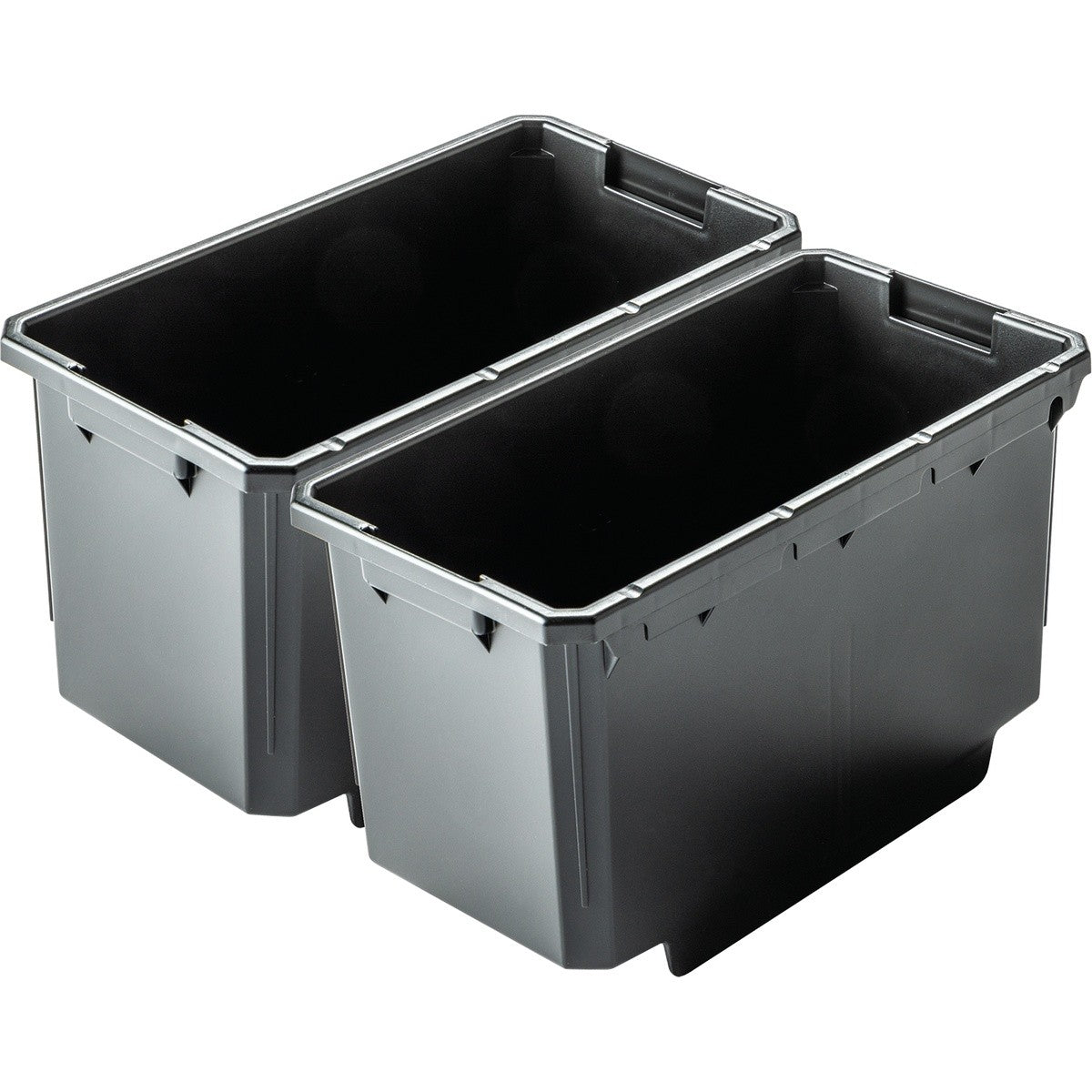 Makita T-92156 MAKTRAK Organizer Bin Set Deep Medium Replacement Bins for Deep Medium and Deep Compact Organizers (2 Pack)