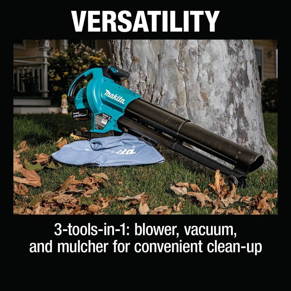 Makita XBU07SM1 18V LXT Brushless Blower / Vacuum Mulcher Kit (4.0Ah) - 5