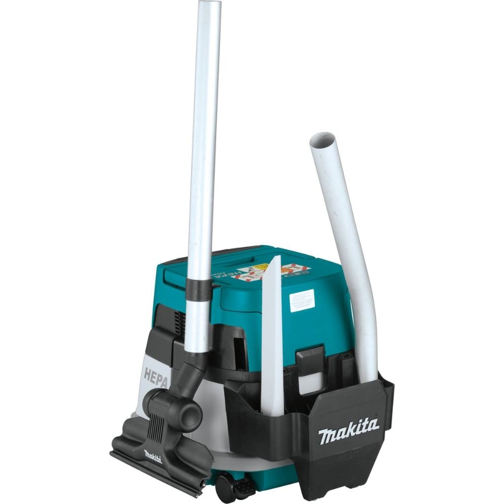 Makita XCV22ZU 36V (18V X2) LXT Brushless 2.1 Gallon HEPA Filter Dry Dust Extractor/Vacuum, AWS, Tool Only - 3