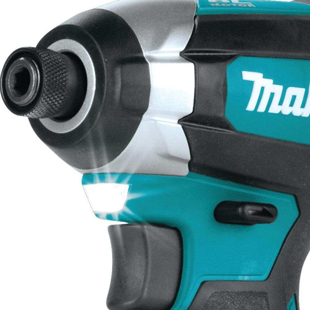 Makita XDT131X2 18V LXT Lithium-Ion Brushless Cordless 2 Pc. Combo Kit, XDT13Z, DML186W, bag (3.0Ah) - 5