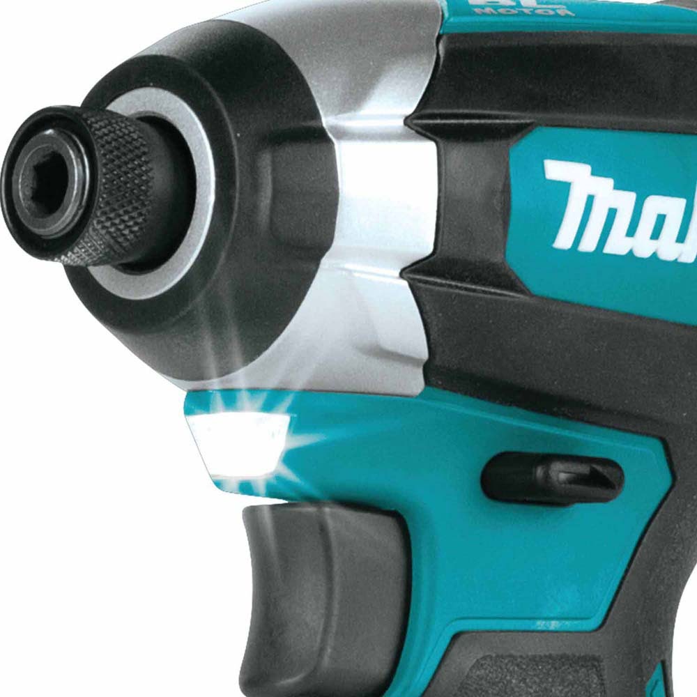 Makita XDT131X2 18V LXT Lithium-Ion Brushless Cordless 2 Pc. Combo Kit, XDT13Z, DML186W, bag (3.0Ah) - 12