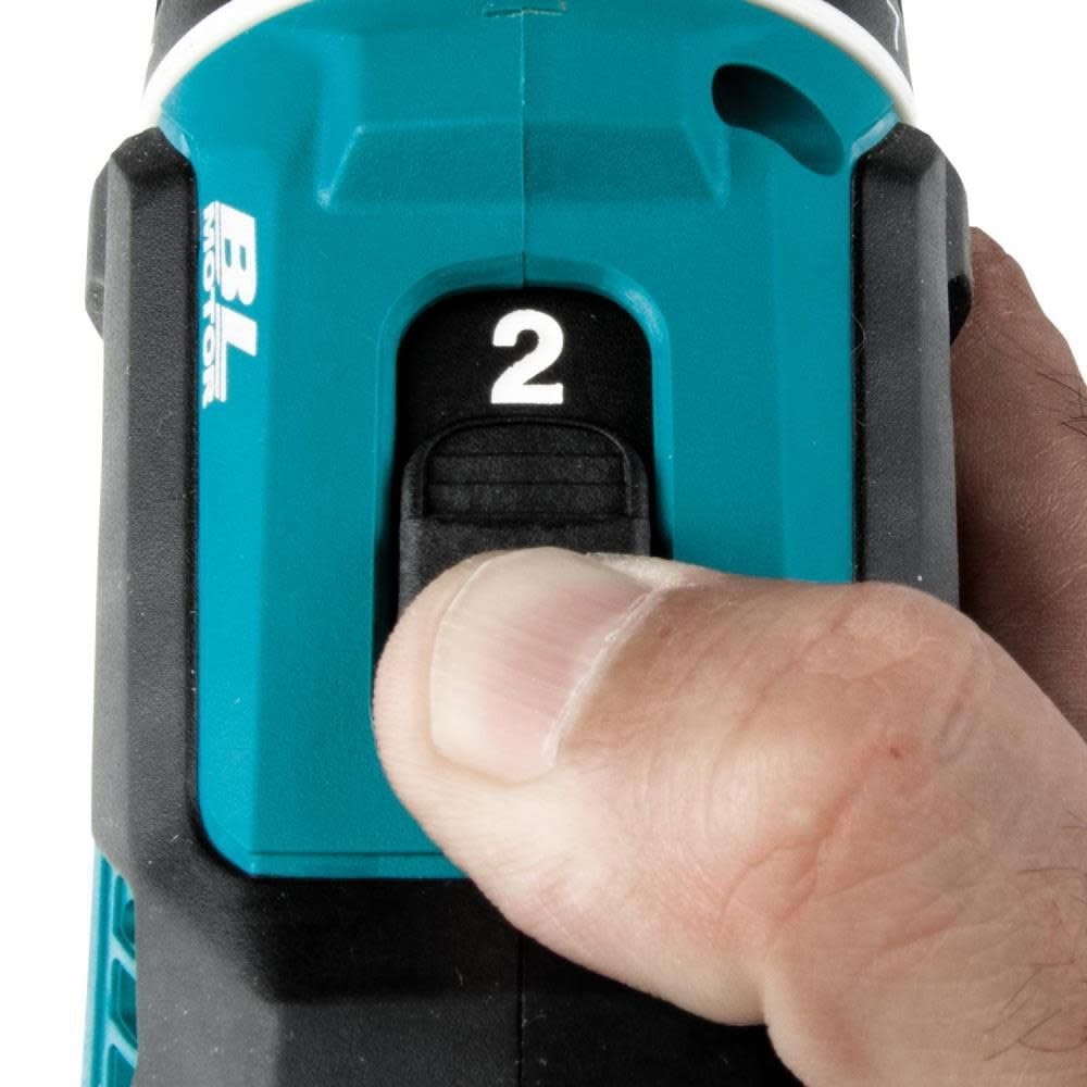 Makita XFD131X2 18V LXT Lithium-Ion Brushless Cordless 2 Pc. Combo Kit, XFD13, DML186W, bag (3.0Ah) - 6