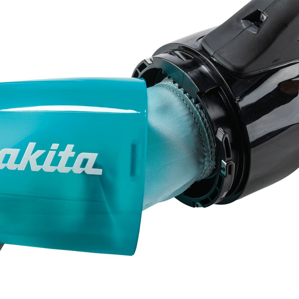 Makita XLC08ZB 18V LXT Lithium-ion Compact Brushless Cordless Vacuum, Trigger w/ Lock (Tool Only) - 4