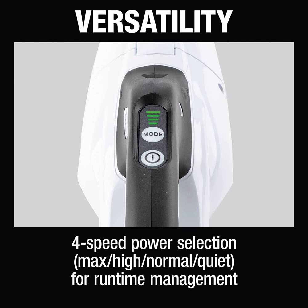 Makita XLC10R1W 18V LXT Lithium-ion Compact Brushless Cordless 4 -Speed Vacuum Kit, w/ Push Button and Dust Bag (2.0Ah) - 13