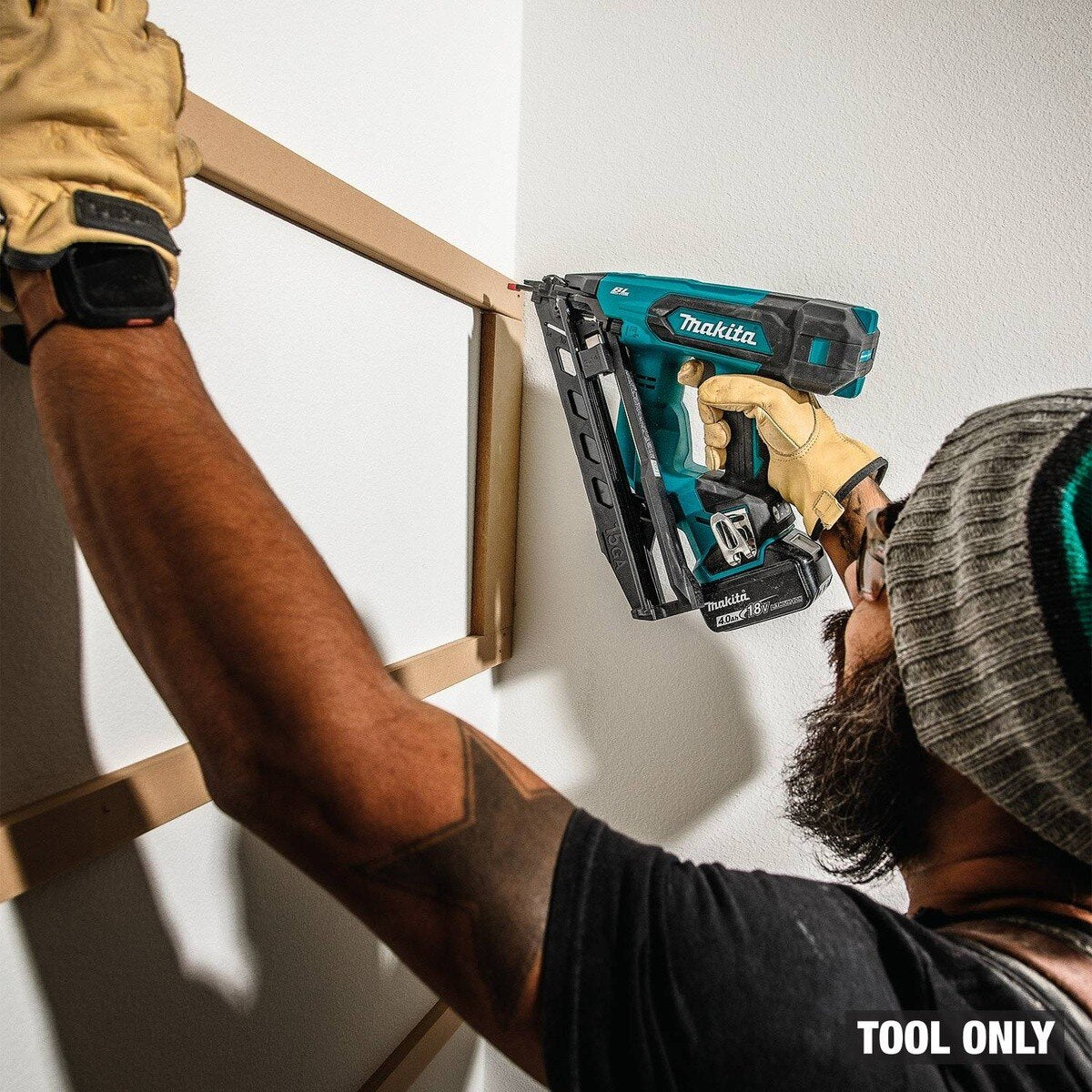 Makita XNB08Z 18V LXT Lithium-Ion Brushless Cordless 2-1/2" Angled Finish Nailer 15 Ga. (Tool Only) - 10