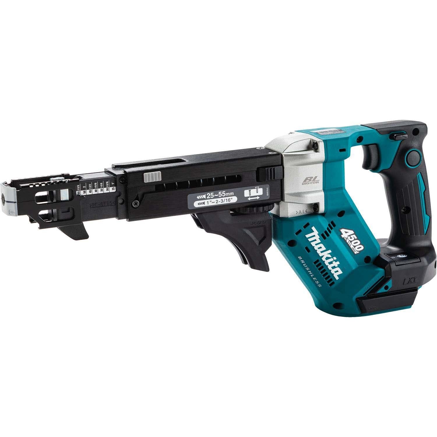 Makita XRF04Z 18V LXT Brushless Cordless 4500 RPM Autofeed Screwdriver 15-5/8 in Tool Only
