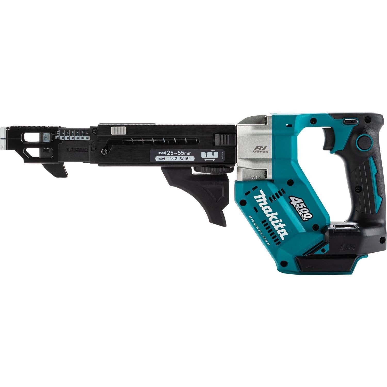 Makita XRF04Z 18V LXT Brushless Cordless 4500 RPM Autofeed Screwdriver 15-5/8 in Tool Only - 3