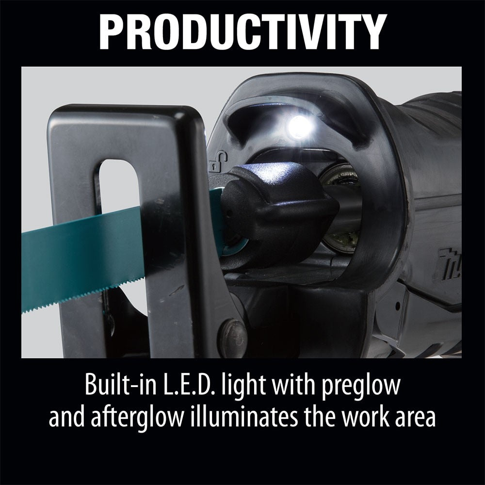 Makita XRJ05Z 18V LXT Brushless Reciprocating Saw Bare Tool - 14