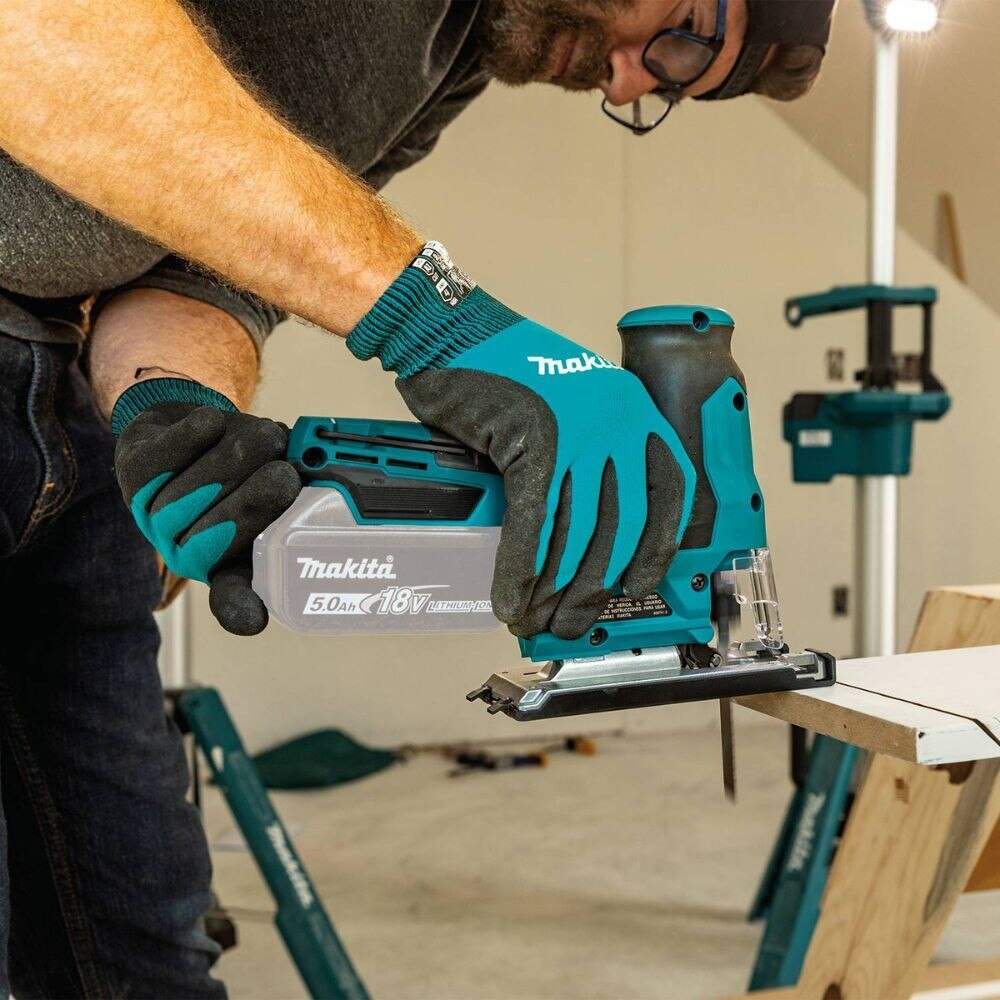 Makita XVJ05Z 18V LXT Lithium-Ion Brushless Cordless Barrel Grip Jig Saw, Tool Only - 18