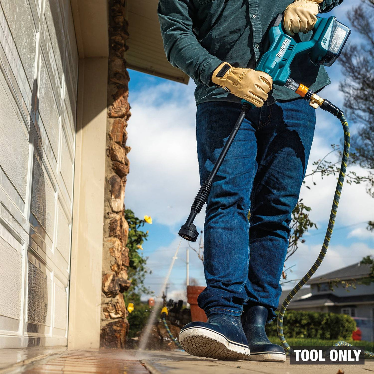 Makita XWH02Z 18V LXT Cordless 320 PSI 0.7 GPM Power Cleaner (Tool Only) - 11