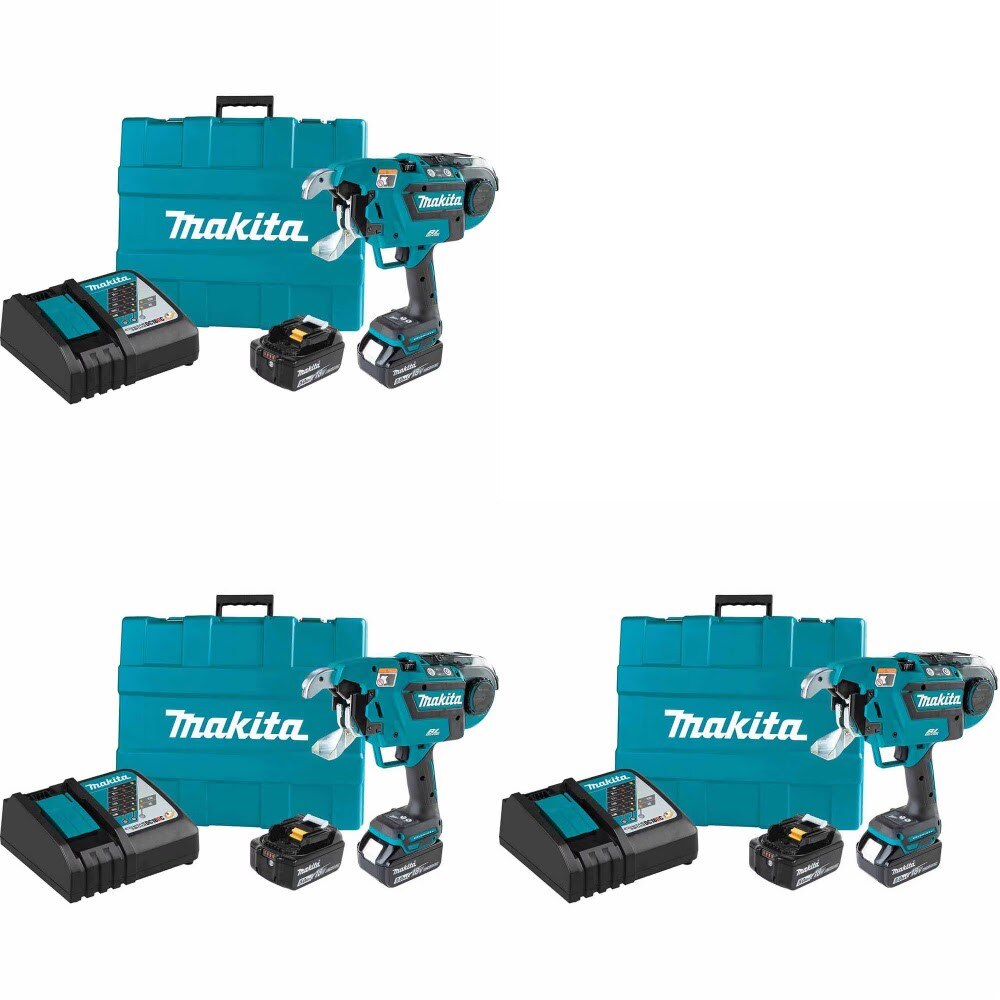 Makita XRT02TK Rebar Tying Tool Kit, 2 Pack W/ FREE XRT02TK Kit