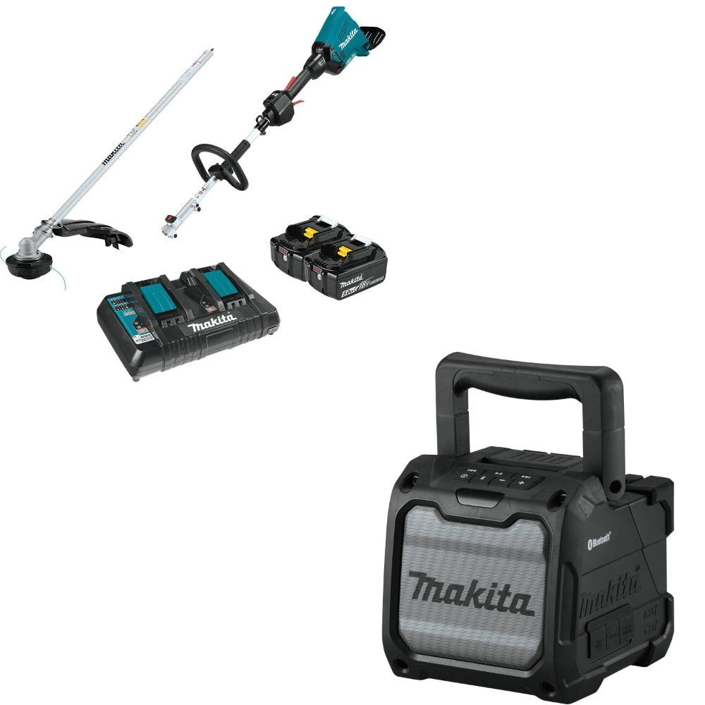 Makita XUX01M5PT Power Head Kit W/ FREE XRM08B Jobsite Speaker