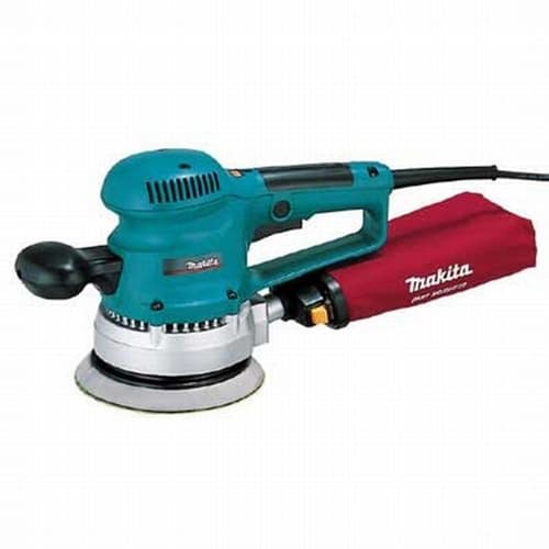 Makita BO6030 6" Random Orbit Sander, 2.7 AMP, 4,000-10,000 OPM, var. spd.