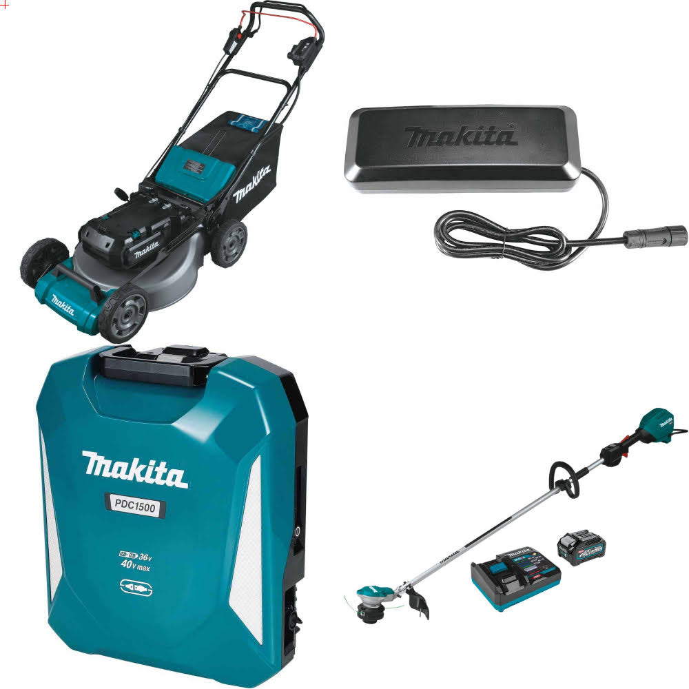 Makita CML01Z 36V Lawn Mower W/ Power Supply/Charger, Battery & FREE Trimmer Kit