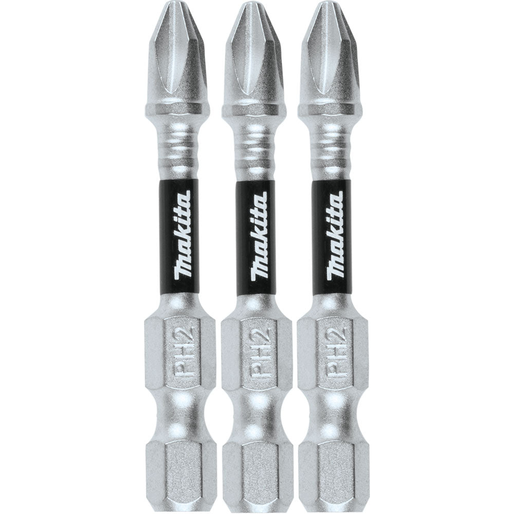 Makita E-00773 Impact XPS #2 Phillips 2" Power Bit, 3 Pack