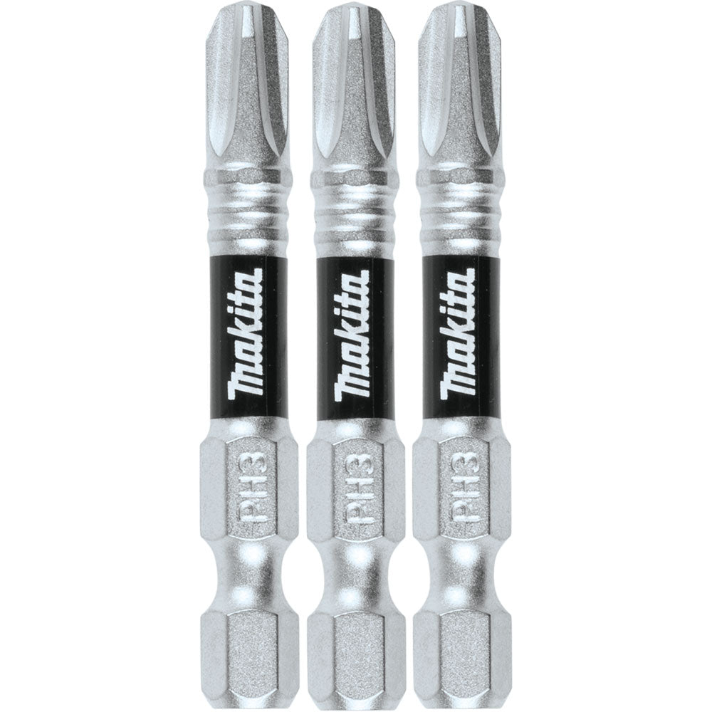 Makita E-00789 Impact XPS #3 Phillips 2" Power Bit, 3 Pack