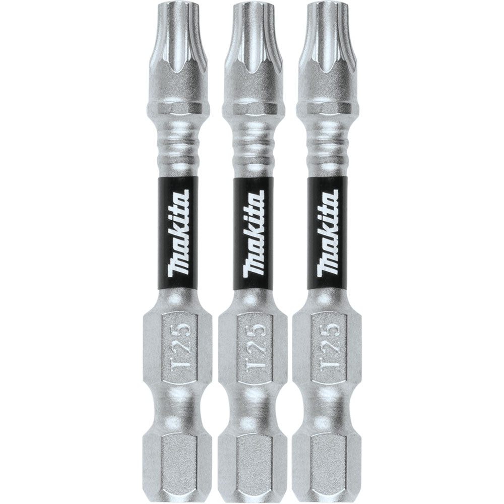 Makita E-00854 Impact XPS T25 Torx 2" Power Bit, 3 Pack