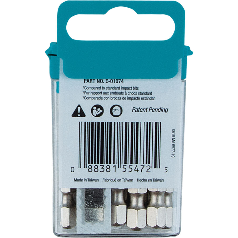 Makita E-01074 Impact XPS T25 Torx 2" Power Bit, 15 Pack - 3