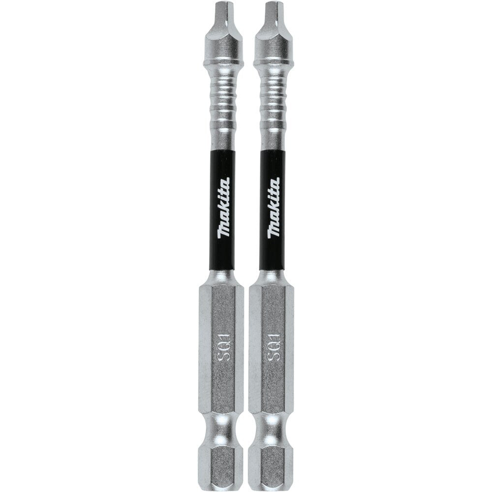 Makita E-01161 Impact XPS #1 Square 3" Power Bit, 2 Pack