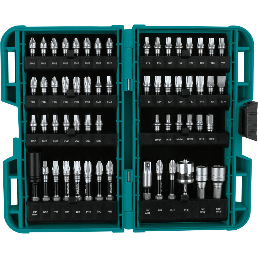 Makita E-01644 Impact XPS 60-Piece Impact Bit Set