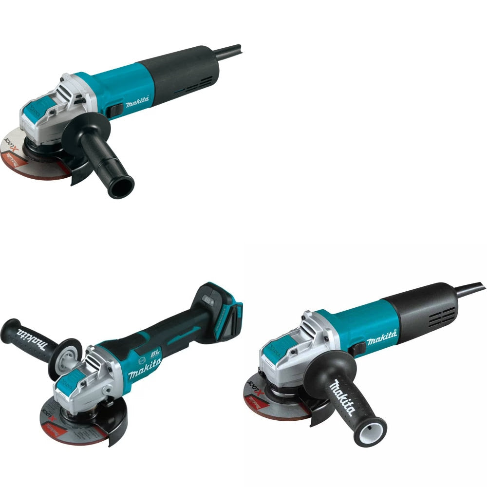 Makita GA5080 X-LOCK Grinder Kit W/ XAG26Z Grinder and FREE GA4570 Grinder