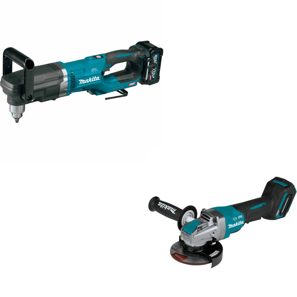 Makita GAD01M1 Right Angle Drill Kit W/ FREE GAG13Z Angle Grinder